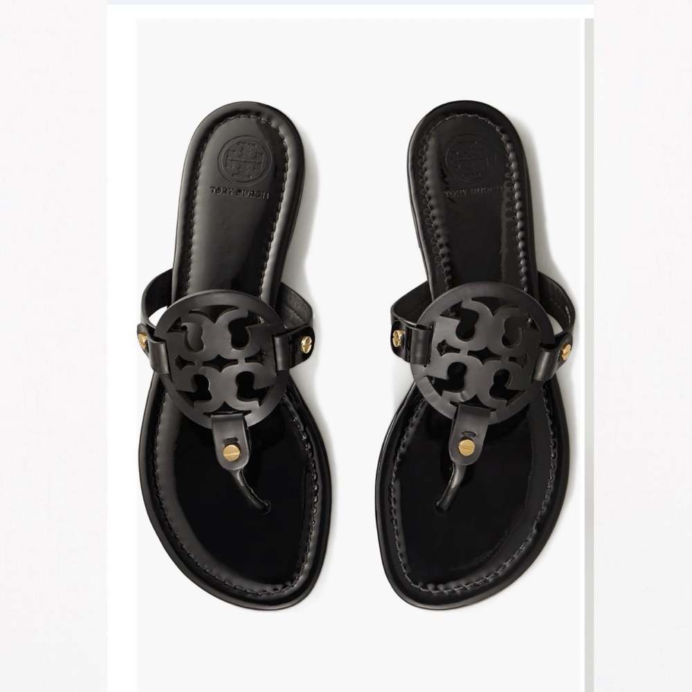 Tory Burch Miller Sandals Black 8